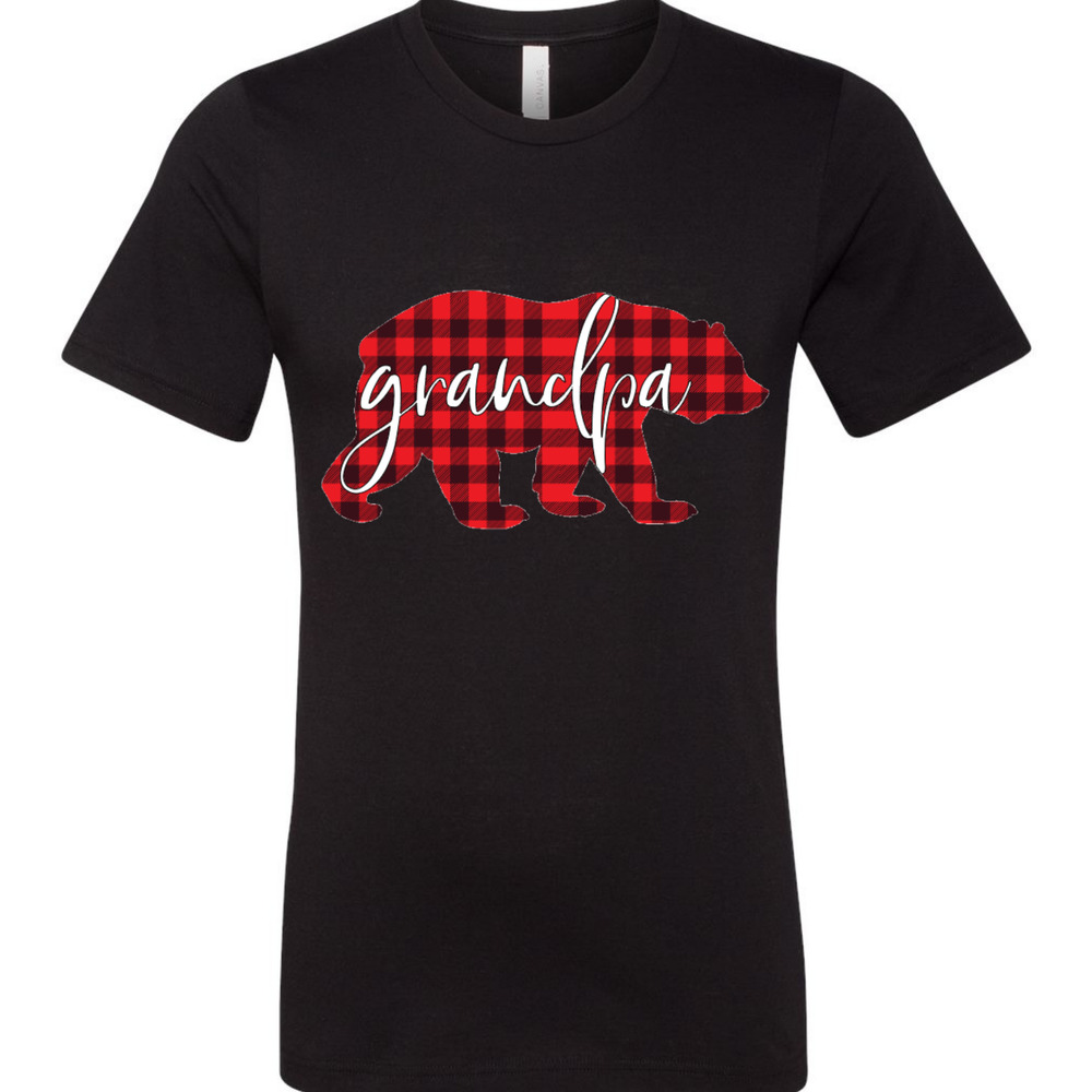 Grandpa Buffalo Plaid Christmas Shirt